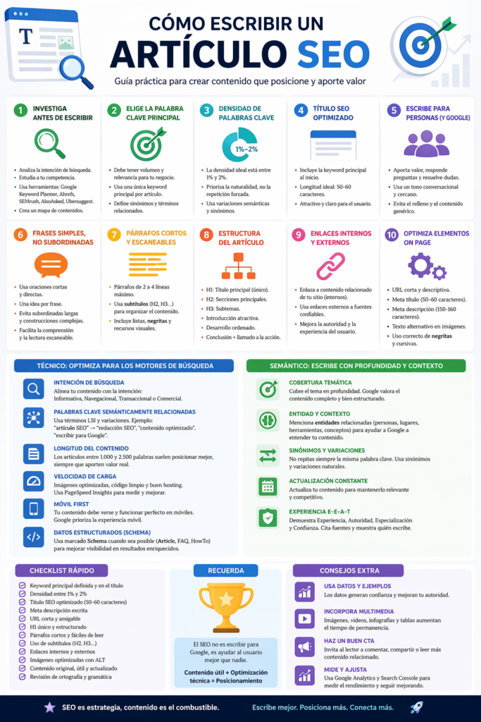 Infografía que habla de Escritura Digital